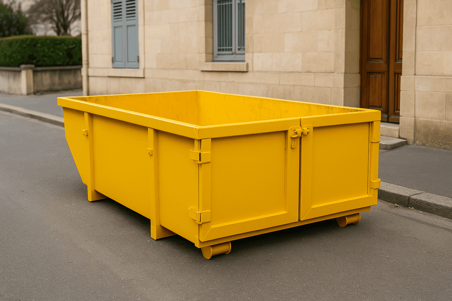 Peut-on louer une benne même pour un petit volume de déchets ?