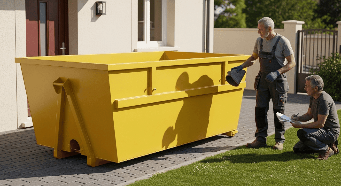 Comment Louer une Benne pour Vider une Maison : Le Guide Complet