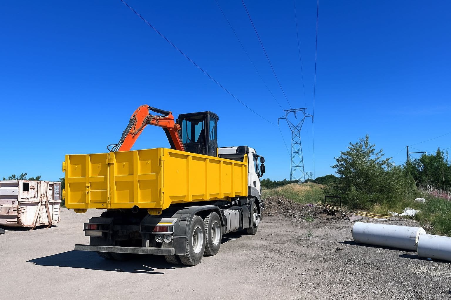 Location de Benne vs. Déchetterie : La Solution la Plus Pratique et Économique pour Vos Déchets de Chantier